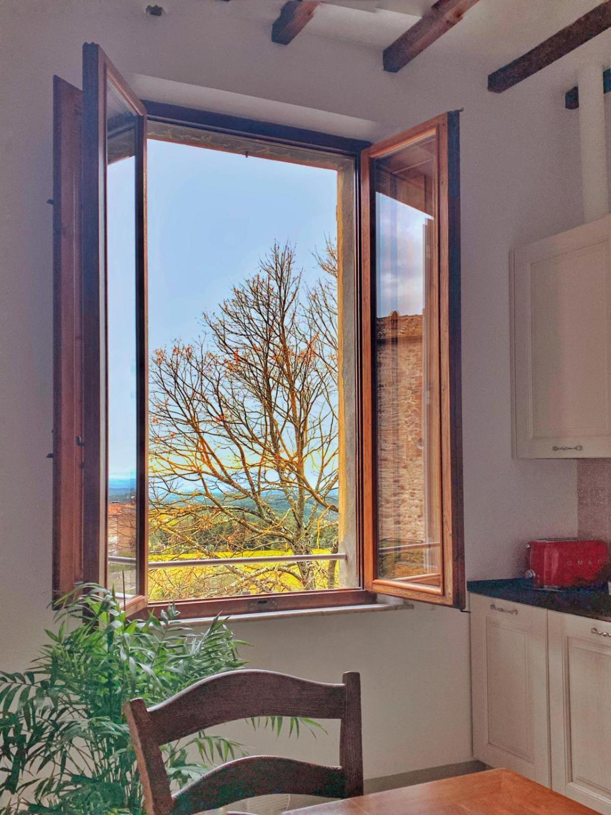 House With A View In Tuscany Villa San Gusme Exterior foto